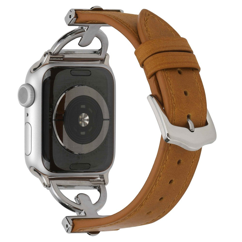 Eminent Metal Og Kunstlæder Rem passer til Apple Watch Series 7 41mm