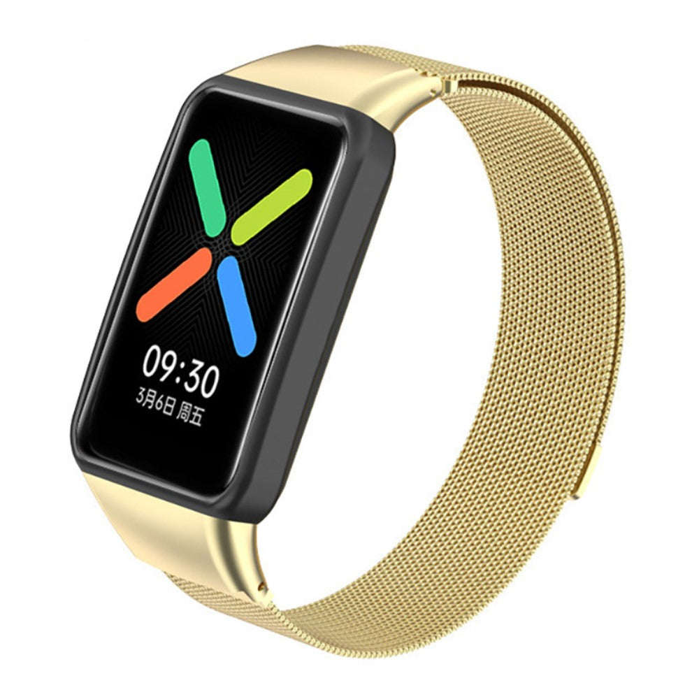 Rigtigt Holdbart Metal Rem passer til Oppo Watch Free