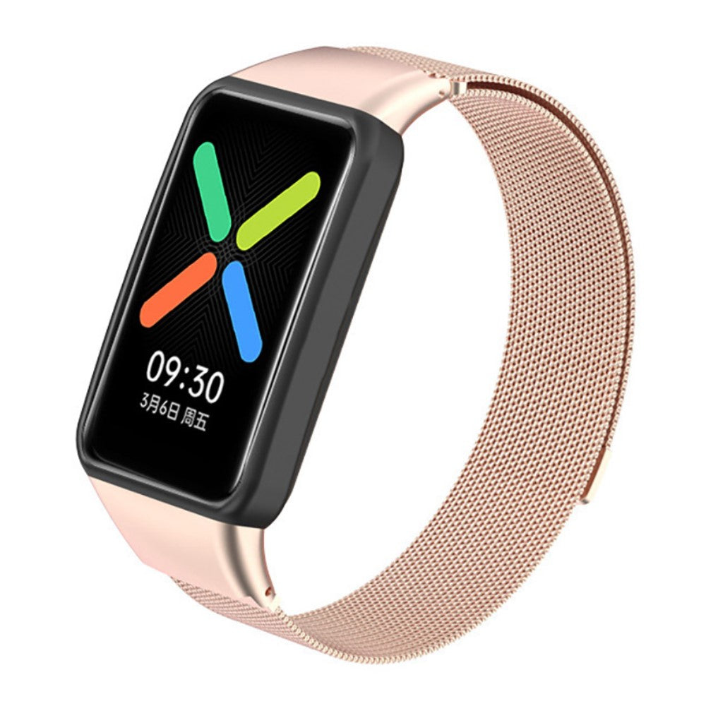 Rigtigt Holdbart Metal Rem passer til Oppo Watch Free
