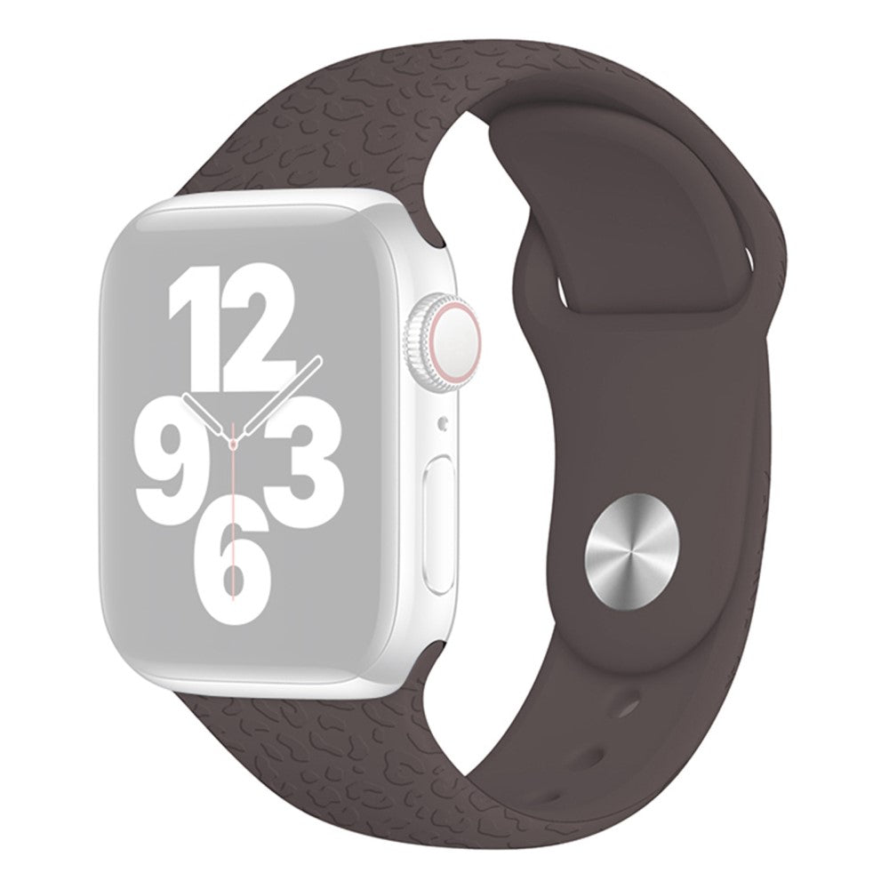 Rigtigt Holdbart Silikone Rem passer til Apple Watch Series 7 41mm