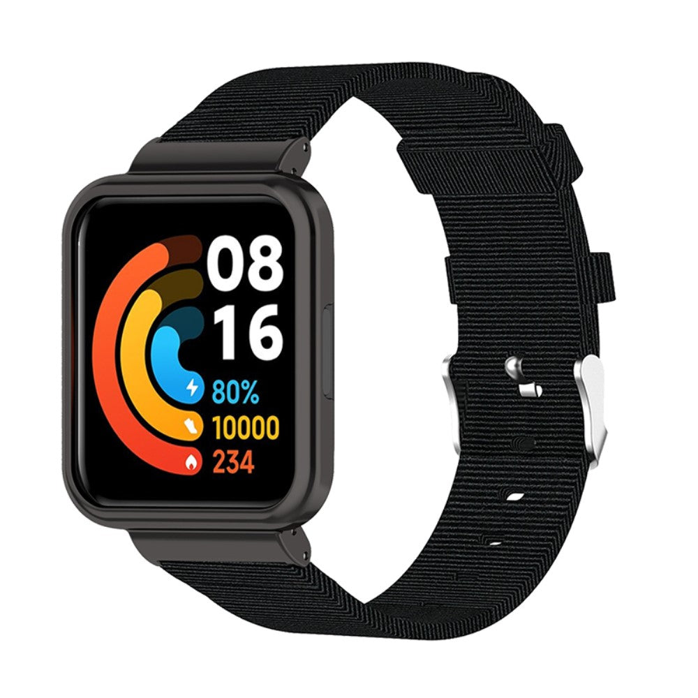 Slidstærk Nylon Rem passer til Xiaomi Redmi Watch 2