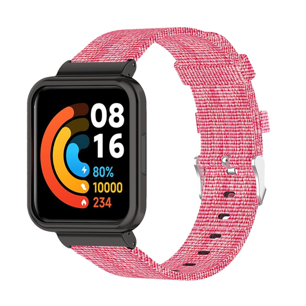 Slidstærk Nylon Rem passer til Xiaomi Redmi Watch 2