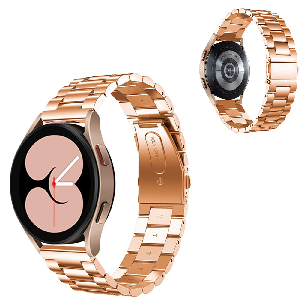 Rigtigt Sejt Metal Universal Rem passer til Samsung Smartwatch