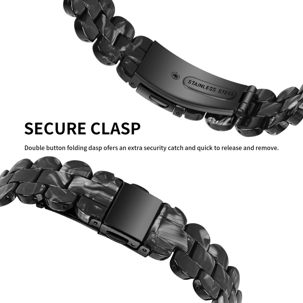 Vildt Sejt Metal Og Plastik Rem passer til Fitbit Inspire 3