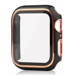 Rigtigt Godt Universal Cover med Skærmbeskytter i Plastik og Hærdet Glas passer til Apple Watch Series 8 (45mm) / Apple Watch Series 7 45mm