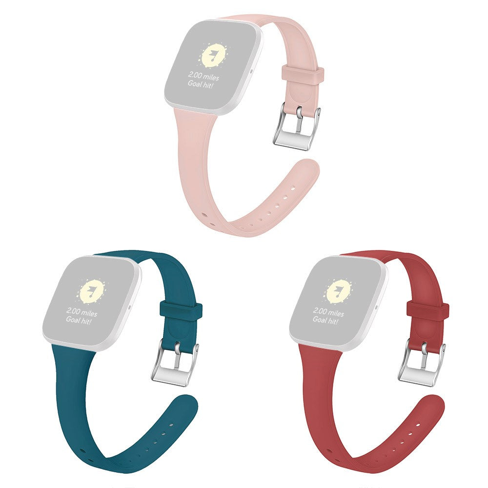 Rigtigt Nydelig Silikone Universal Rem passer til Fitbit Smartwatch