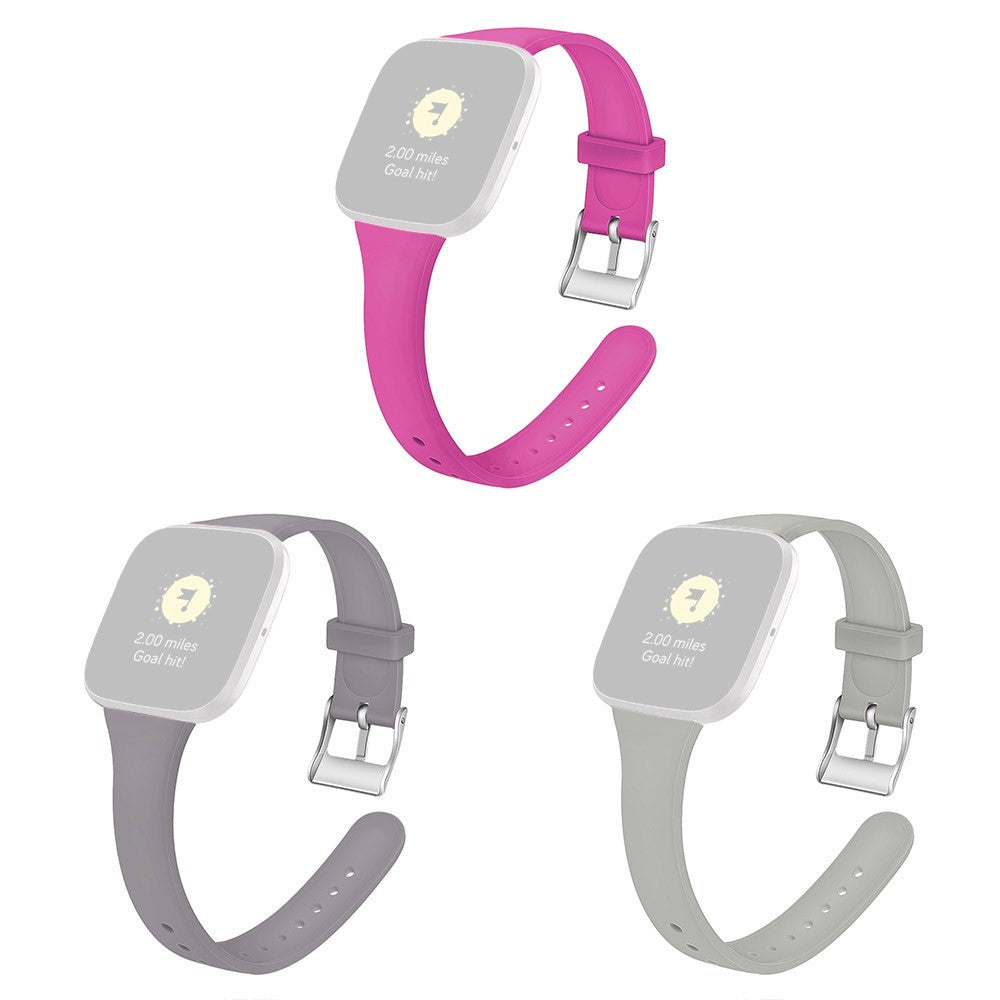 Rigtigt Nydelig Silikone Universal Rem passer til Fitbit Smartwatch