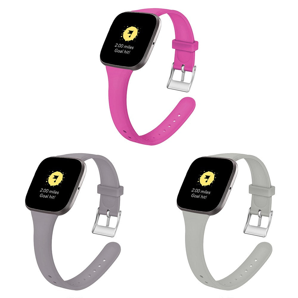 Rigtigt Nydelig Silikone Universal Rem passer til Fitbit Smartwatch
