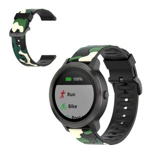 Silikone Universal Rem passer til Garmin Vivoactive 3 / Garmin Forerunner 245 Mode