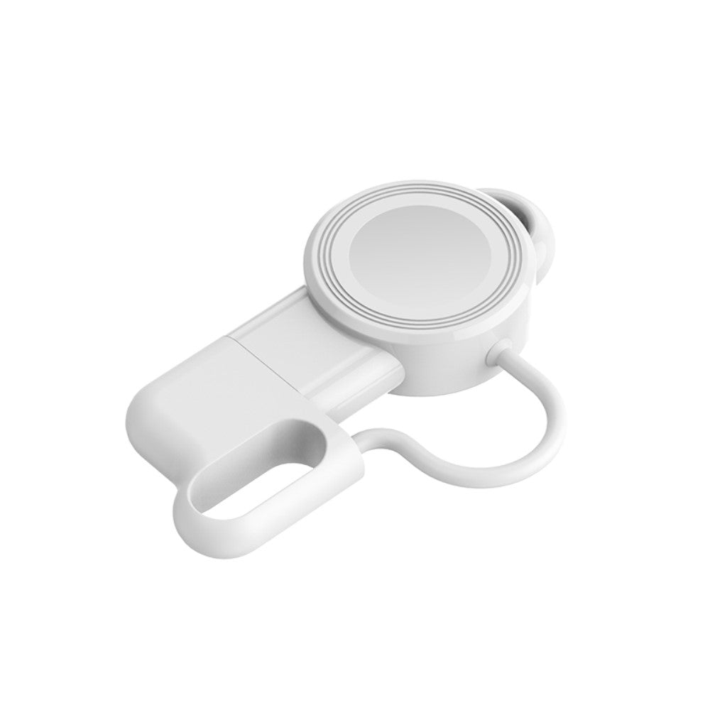 1m Silikone Trådløs USB Ladestation passer til Apple Smartwatch