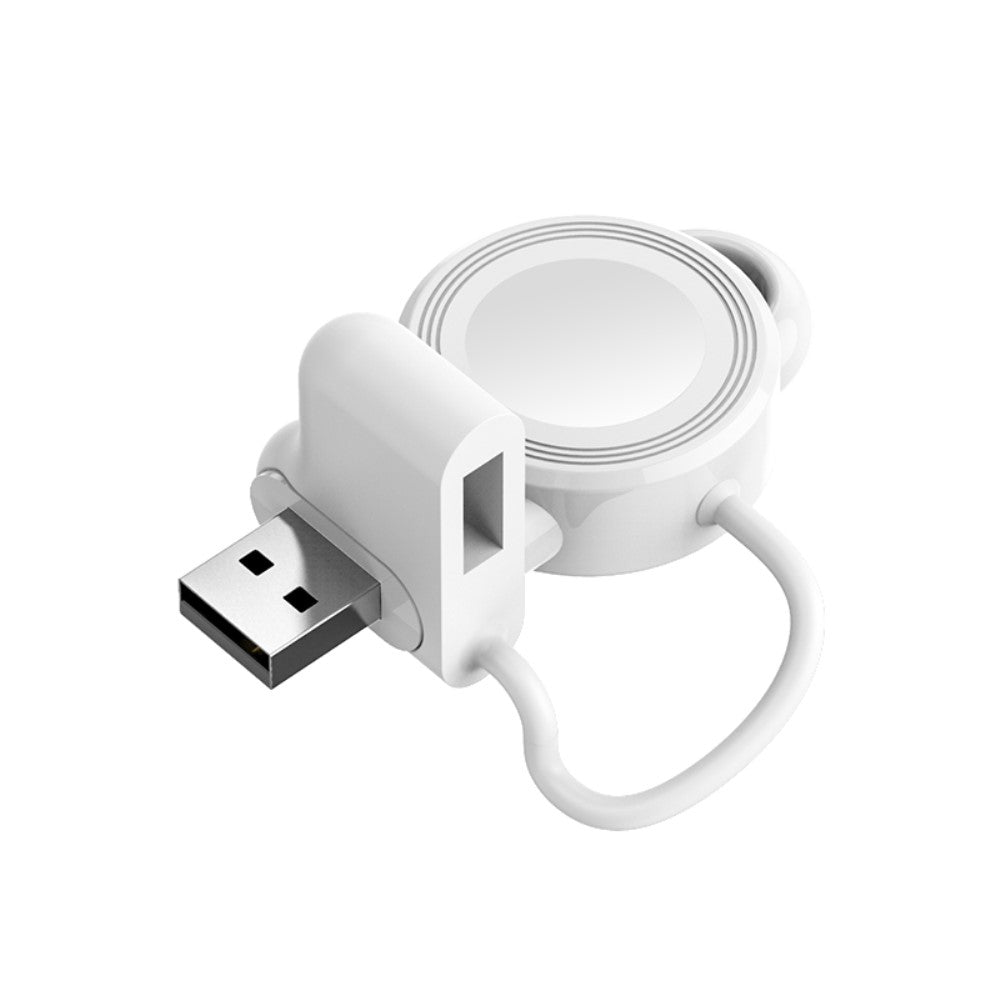 1m Silikone Trådløs USB Ladestation passer til Apple Smartwatch