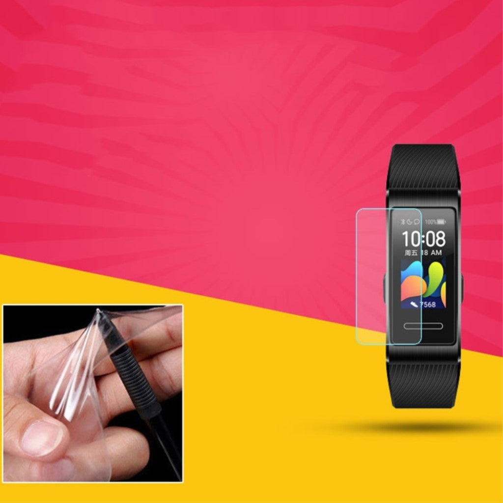 Plastik Skærmbeskytter passer til Huawei Band 4 Pro