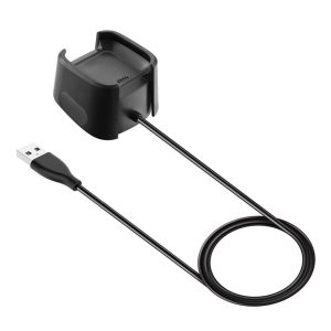 Plastik USB Ladestation passer til Fitbit Versa 2