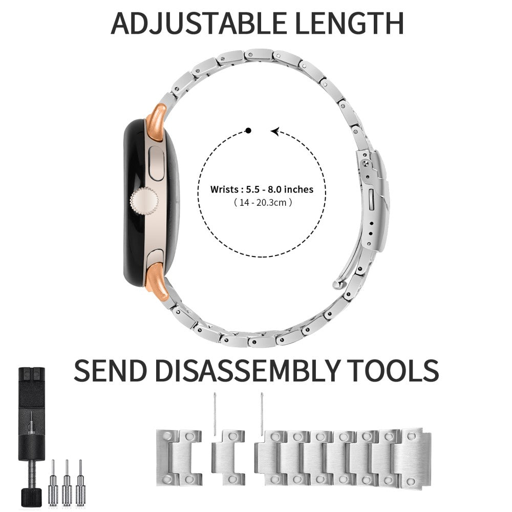 Vildt Cool Metal Rem passer til Google Pixel Watch