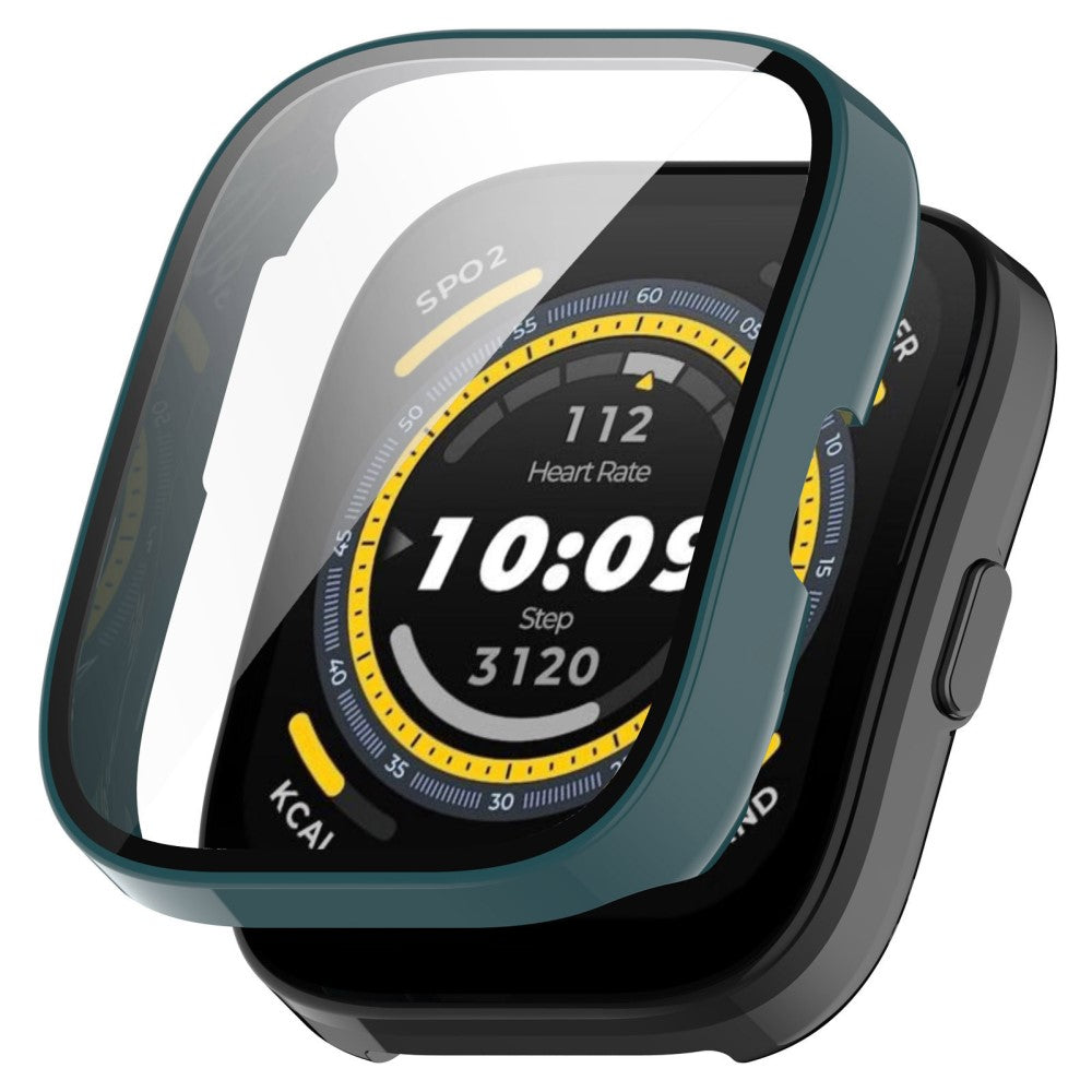 Vildt Fed Cover med Skærmbeskytter i Glas passer til Amazfit Bip 5