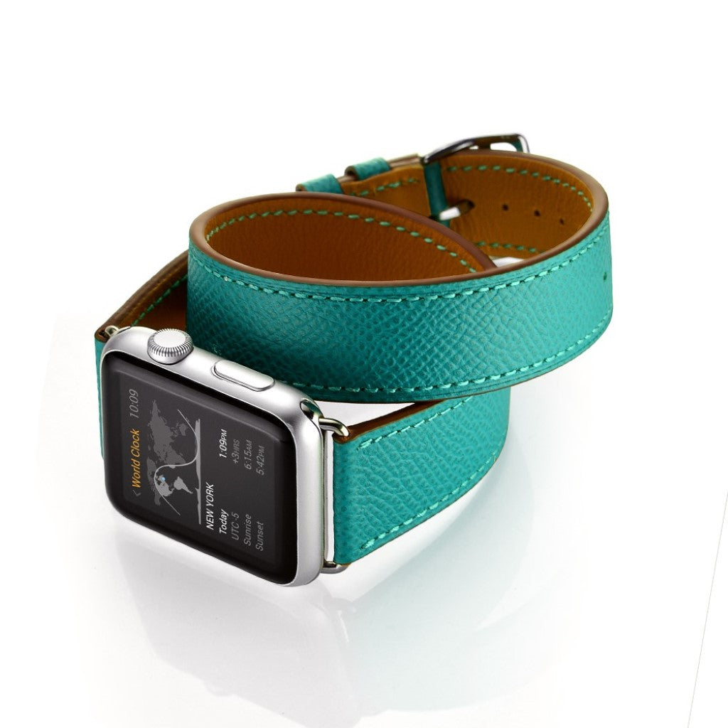 Ægte Læder Universal Rem passer til Apple Watch Series 5 44mm / Apple Watch 44mm