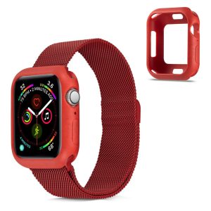 Beskyttende Silikone Cover passer til Apple Watch Series 5 44mm / Apple Watch 44mm