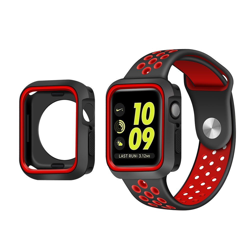 Silikone Bumper passer til Apple Watch Series 7 41mm