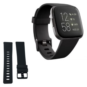 Smuk Silikone Universal Rem passer til Fitbit Versa 1 / Fitbit Versa 2 Online salg