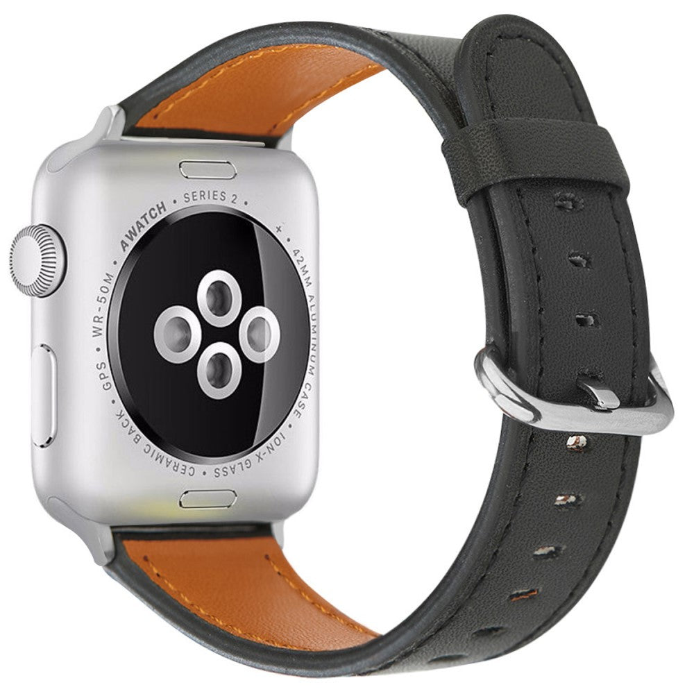 Vildt Nydelig Ægte Læder Universal Rem passer til Apple Smartwatch Online