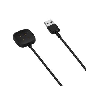 1m Plastik Magnetisk USB Ladestation passer til Fitbit Versa 4