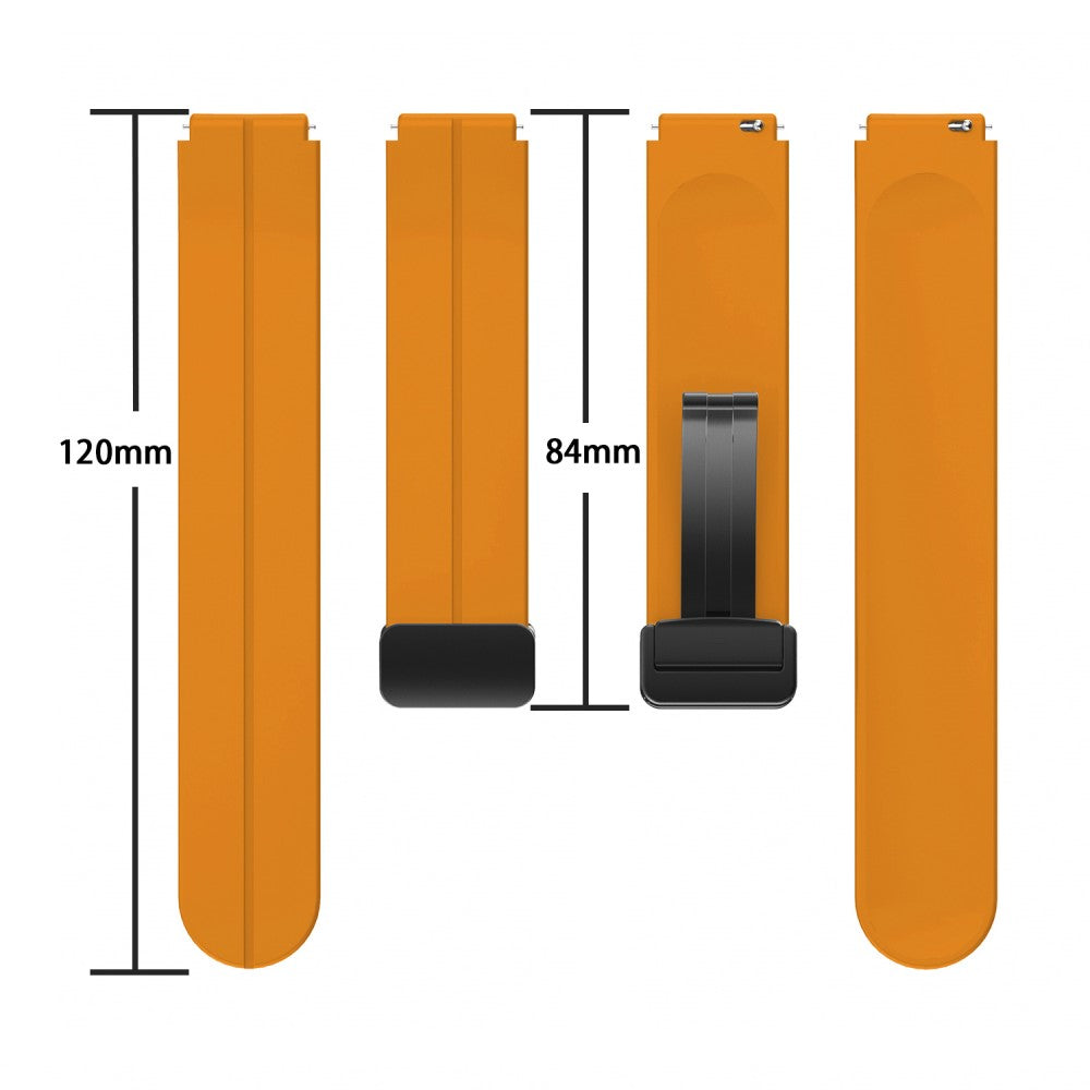 Rigtigt Sejt Silikone Universal Rem passer til Smartwatch Udsalg