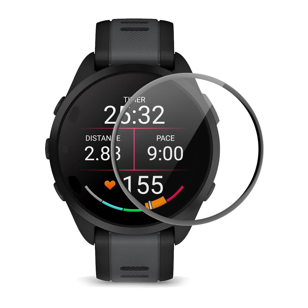 Silikone 3D Kurvet Skærmbeskytter passer til Huawei Watch GT 5 Pro 46mm Hot på udsalg