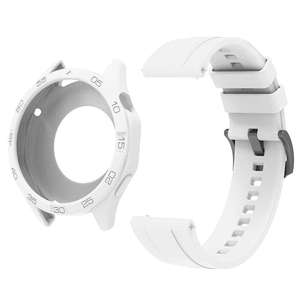 Silikone Rem med Etui passer til Huawei Watch GT 4 46mm