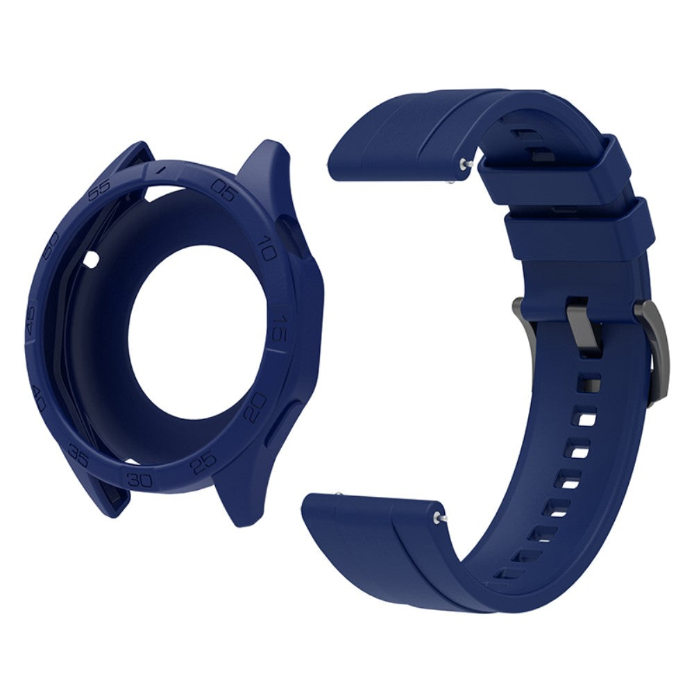 Silikone Rem med Etui passer til Huawei Watch GT 4 46mm