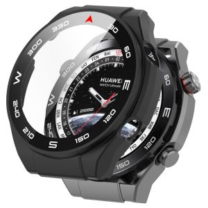 Vildt Godt Cover med Skærmbeskytter i Plastik og Hærdet Glas passer til Huawei Watch Ultimate på udsalg