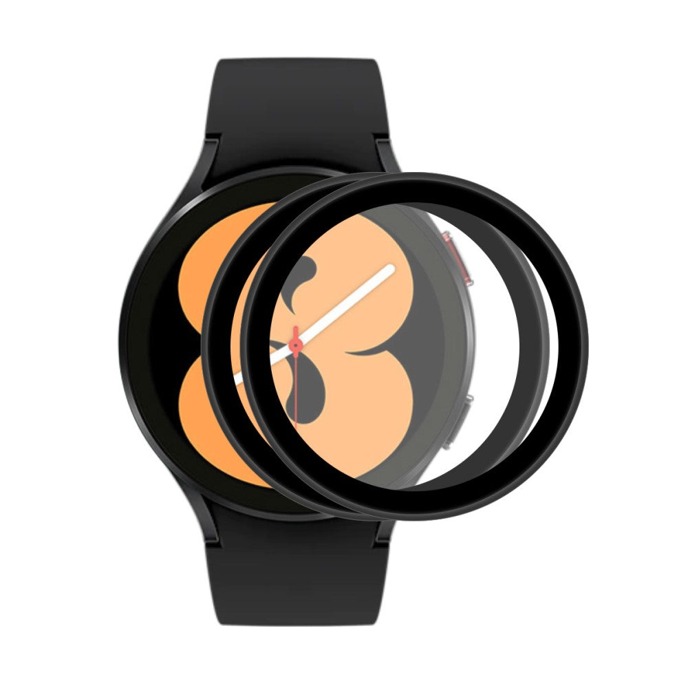 2stk Hærdet Glas Skærmbeskytter passer til Samsung Galaxy Watch 4 (40mm)