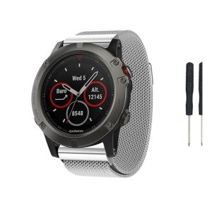 Cool Metal Universal Rem passer til Garmin Smartwatch