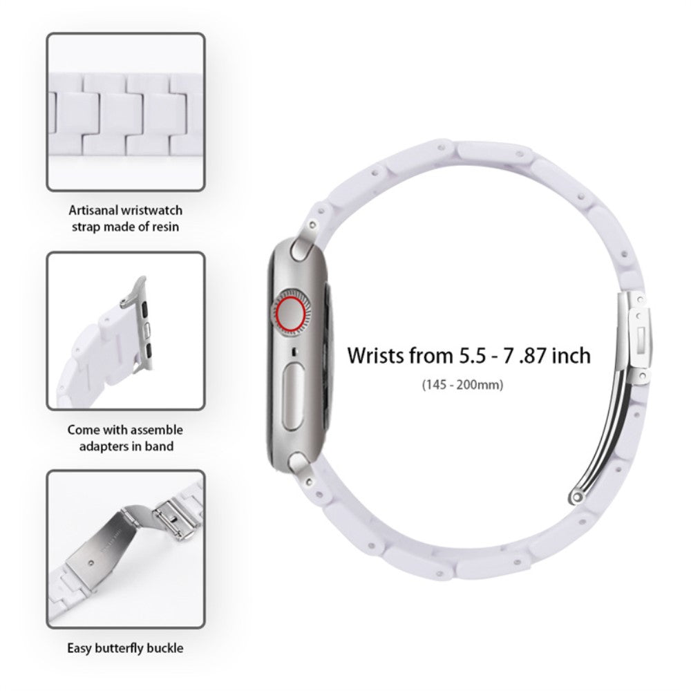 Metal Rem med Cover passer til Apple Smartwatch Rabat