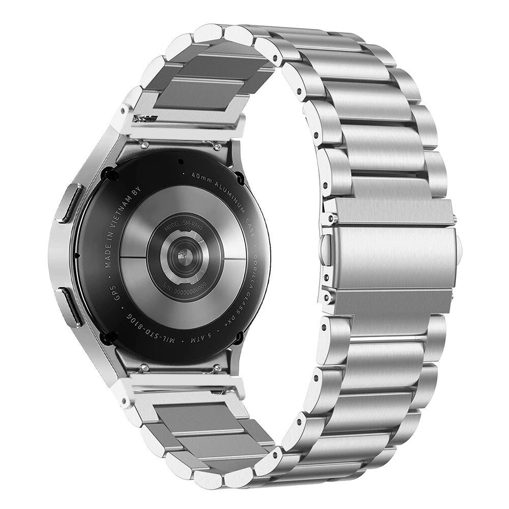 Rigtigt Smuk Metal Universal Rem passer til Samsung Galaxy Watch 7 40mm / Samsung Galaxy Watch 7 44mm