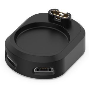 Silikone USB Type-C Ladestation passer til Garmin Smartwatch