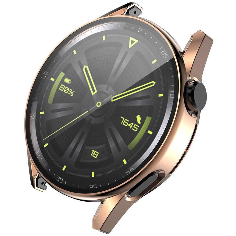 Vildt Godt Cover med Skærmbeskytter i Plastik og Hærdet Glas passer til Huawei Watch GT 3 (42mm) Rabat