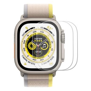2stk Hærdet Glas 0.2mm Skærmbeskytter passer til Apple Watch Ultra