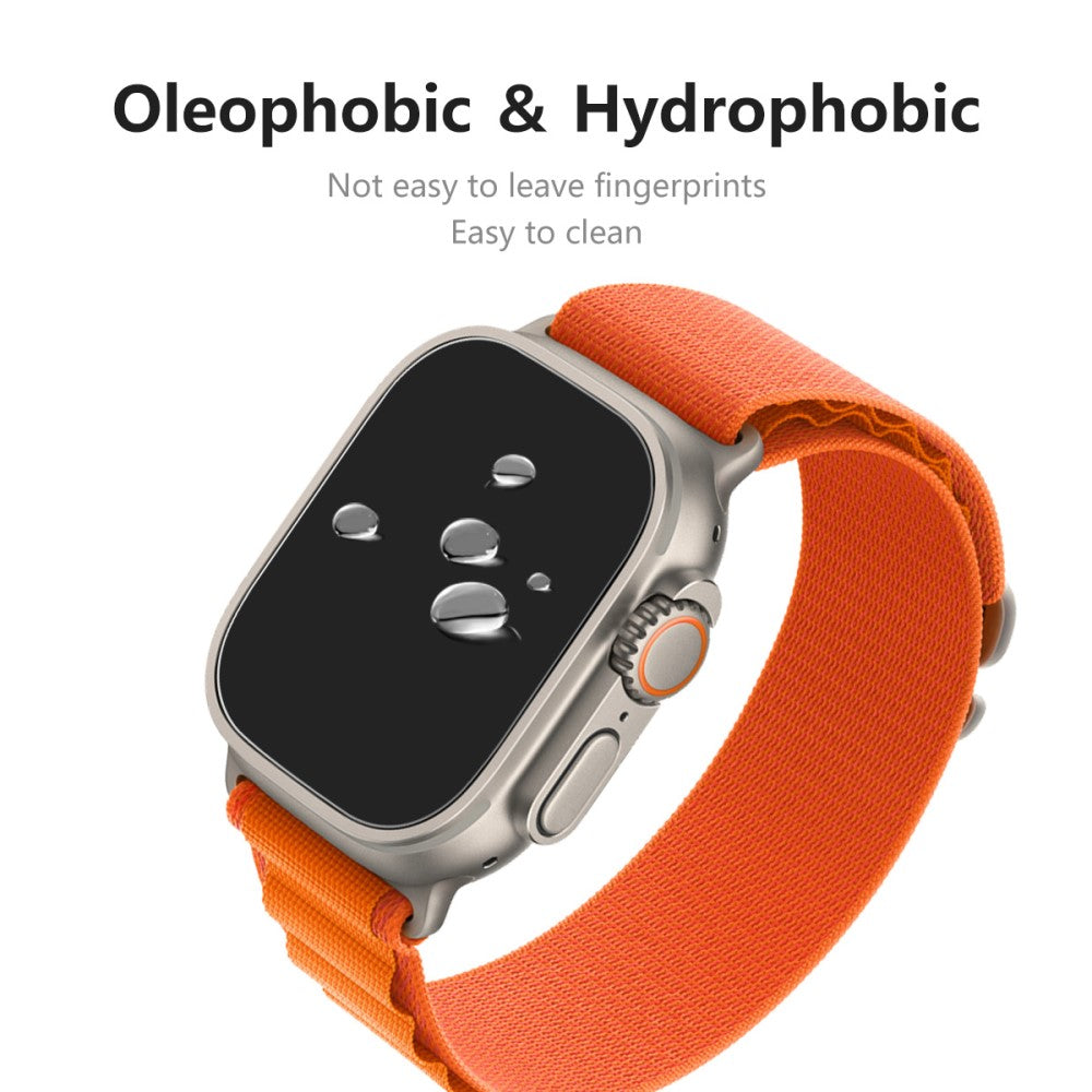2stk Hærdet Glas 0.2mm Skærmbeskytter passer til Apple Watch Ultra