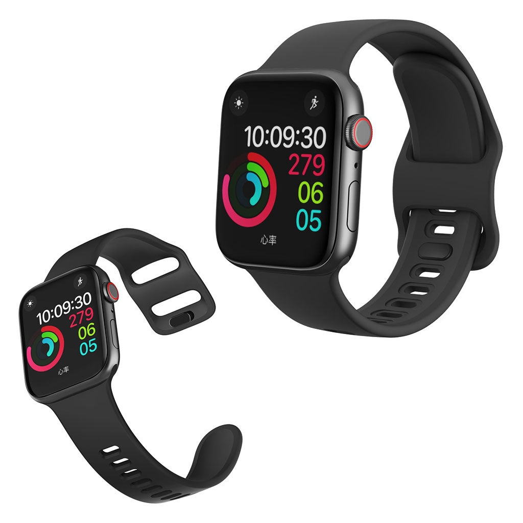 Silikone Universal Rem passer til Apple Watch Series 5 40mm / Apple Watch 40mm