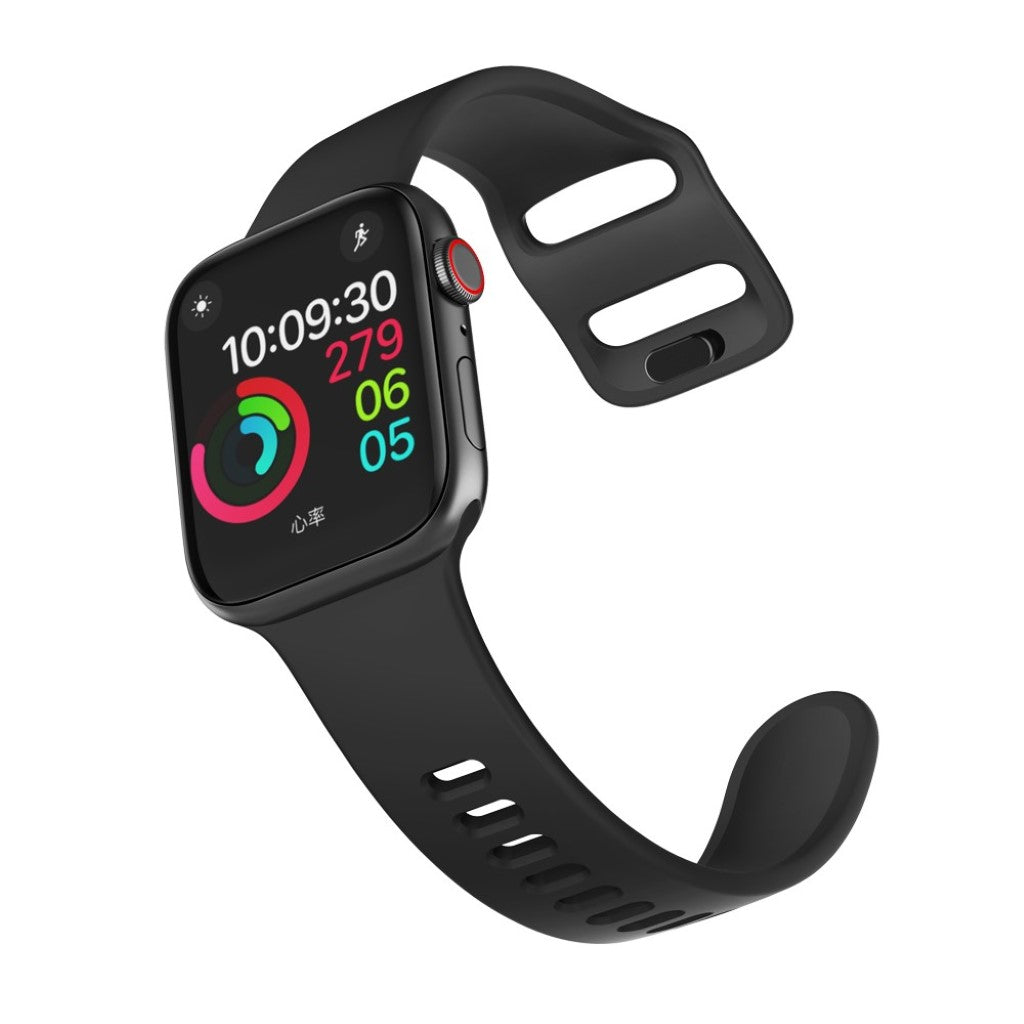Silikone Universal Rem passer til Apple Watch Series 5 40mm / Apple Watch 40mm