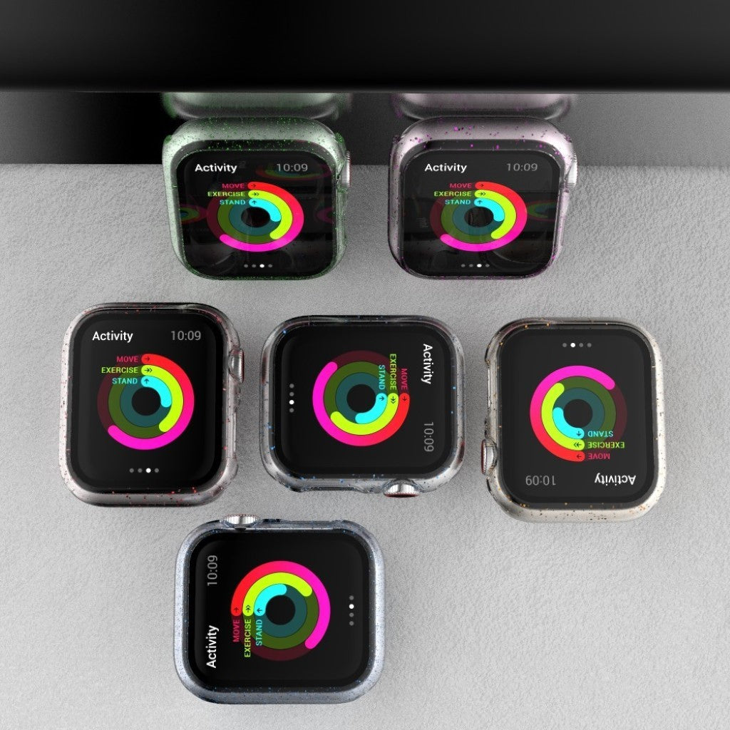 Super Fint Plastik Cover passer til Apple Watch Series 1-3 38mm Levere