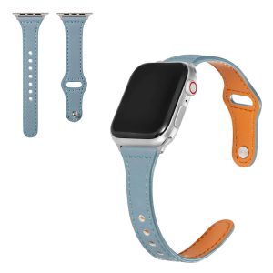 Yndigt Ægte Læder Universal Rem passer til Apple Smartwatch
