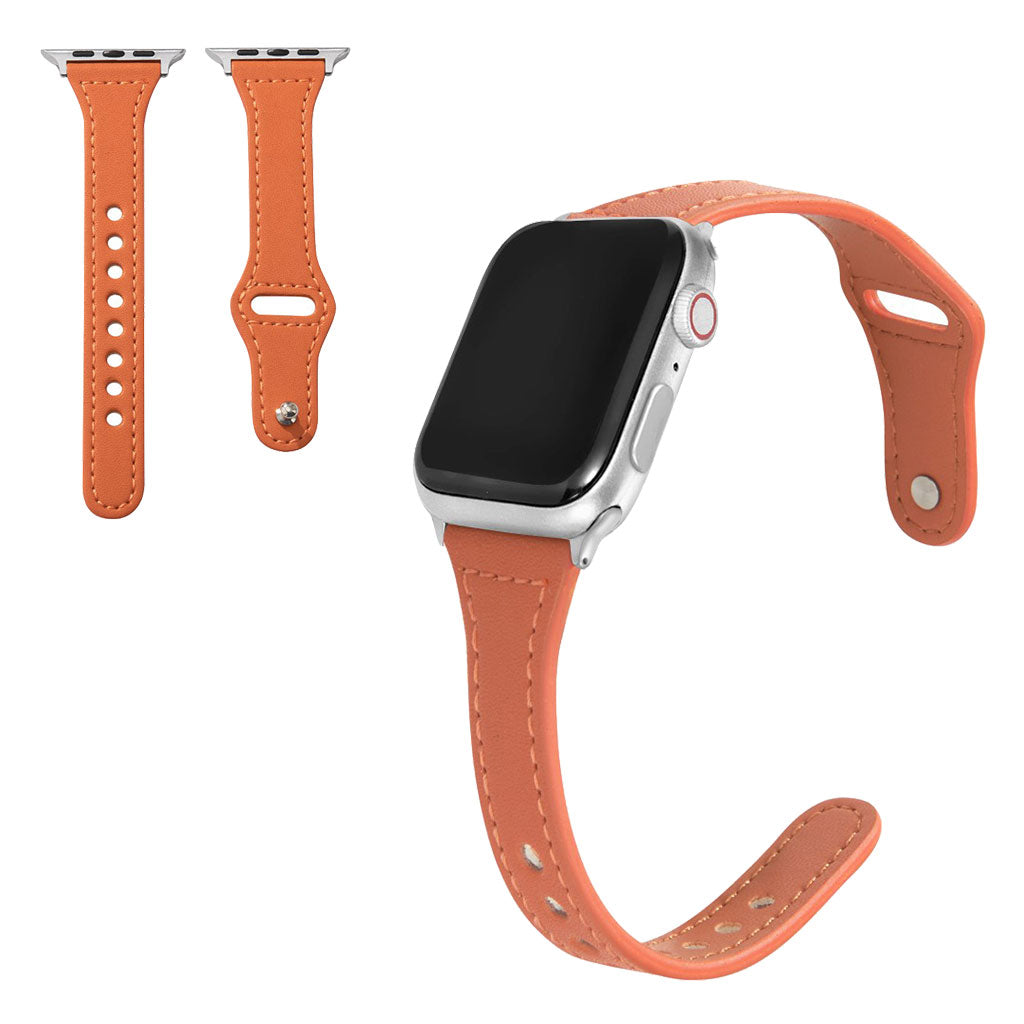 Yndigt Ægte Læder Universal Rem passer til Apple Smartwatch