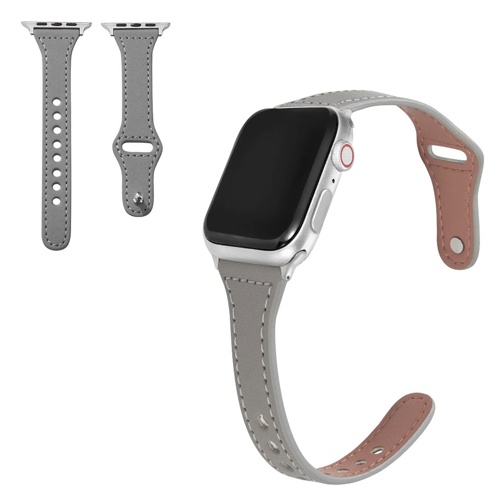 Yndigt Ægte Læder Universal Rem passer til Apple Smartwatch