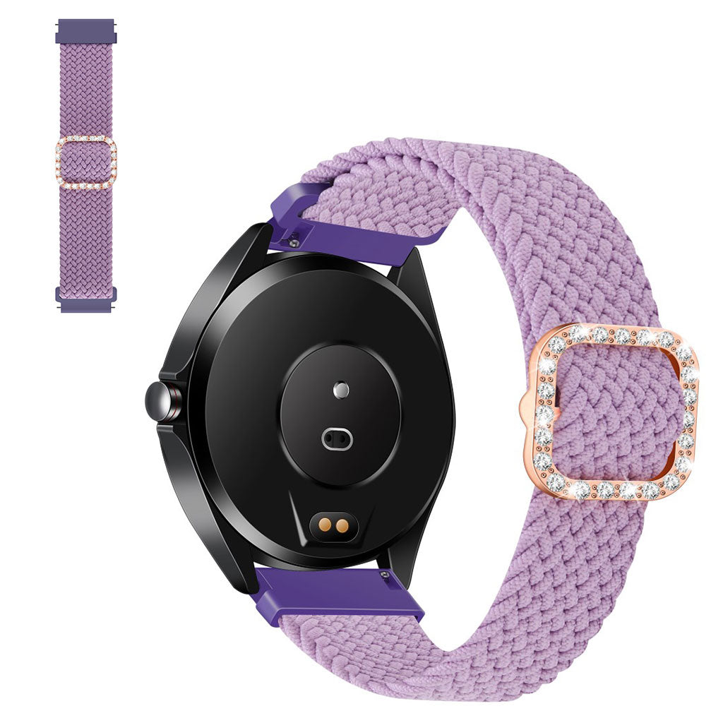 Smuk Rhinsten Og Nylon Universal Rem passer til Smartwatch