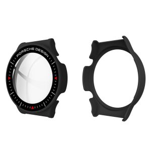 Super Fint Cover med Skærmbeskytter i Plastik og Hærdet Glas passer til Huawei Watch GT 2 Pro (Porsche Design)