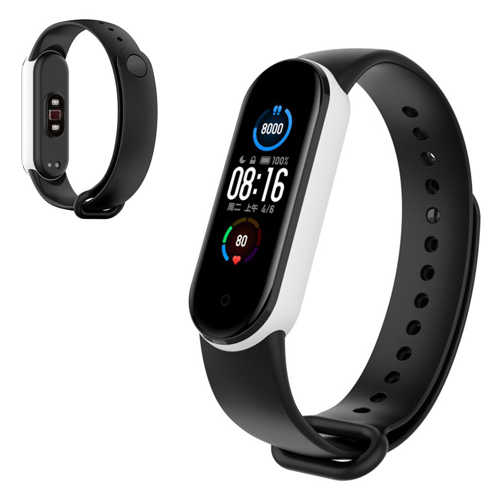 Vildt Flot Silikone Rem passer til Xiaomi Mi Band 5