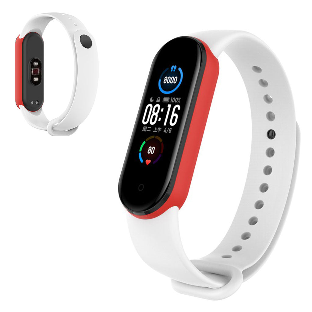 Vildt Flot Silikone Rem passer til Xiaomi Mi Band 5