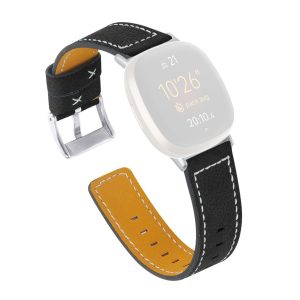 Ægte Læder Universal Rem passer til Fitbit Versa 3 / Fitbit Sense 1