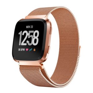 Skøn Metal Rem passer til Fitbit Versa 1